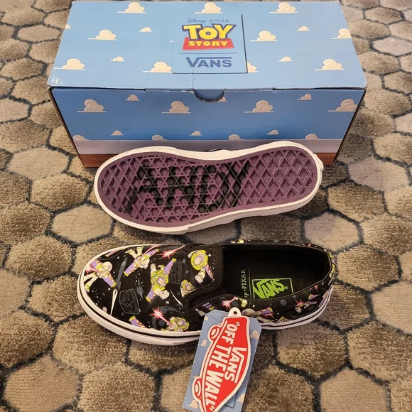 Buzz lightyear vans kids deals